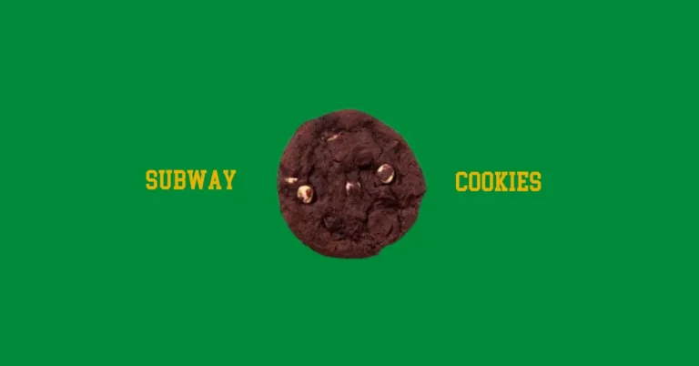 Subway Cookie Menu With Prices