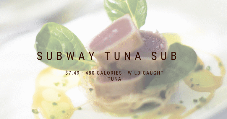 Subway Tuna Sub 2026: Price, Calories & Is It Real Tuna? 9 SUBWAY TUNA SUB